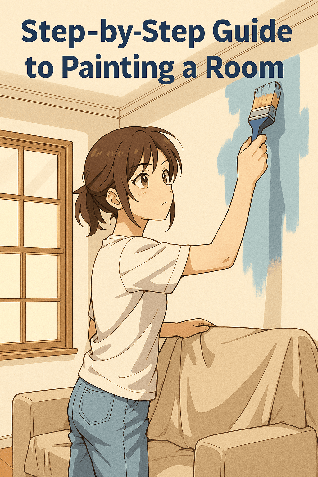Step-by-step guide to painting a room